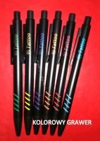 Długopisy z Kolorowym Grawerem